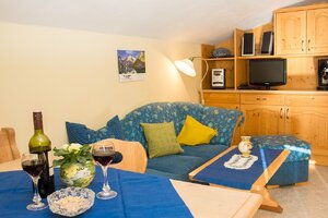 Wohnküche der Ferienwohnung Kehlstein im Haus Wiesenrand