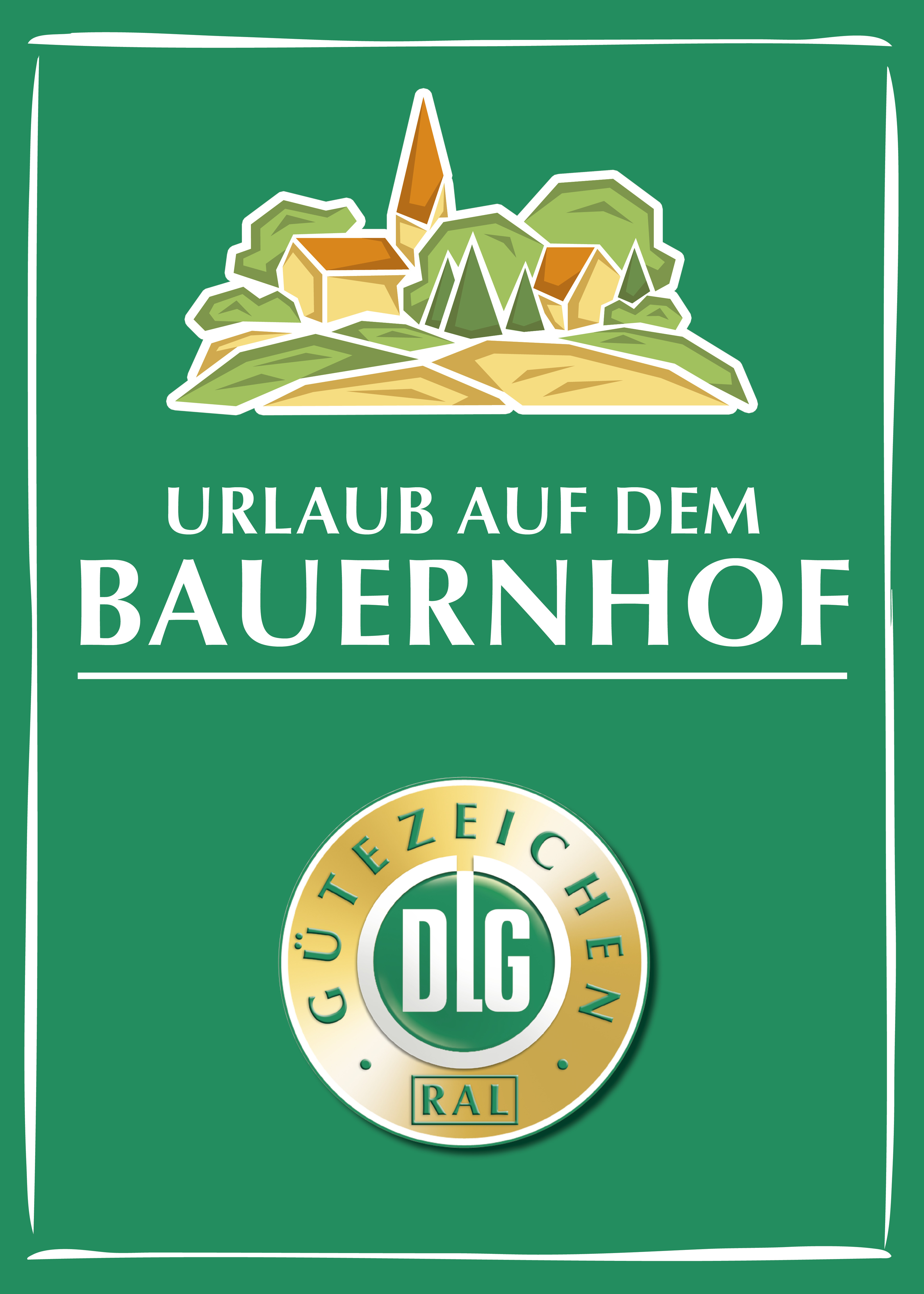 DLG-Logo für Urlaub auf dem Bauernhof
